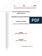 Actividad1 - Qué Es La Ingeniería Económica PDF