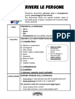 ItalianoTavola Lessicale Per Descrivere Le Persone PDF