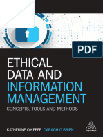 Ethical Data and Information Management Concepts, Tools and Methods