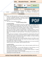 Marzo - 5to Grado Educación Socioemocional (2022-2023)