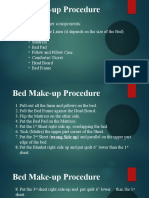 Bed Make-Up