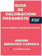 GUIA DE VALORACIÓN Anestesiomarquez PDF