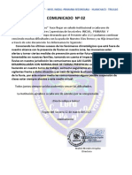 Comunicado 1 PDF