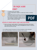 Squash Method