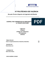 García - Control de Servomotores Mediante La Tarjeta Discovery PDF