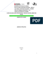 Modelo Das Capas Acadêmicas e Organização Do Projetos