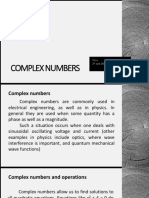 Complex Numbers - PDF Version 1