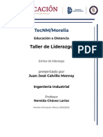 Taller de Liderazgo Estilos de Liderazgo