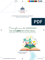 Transforma El Contenido de Un Libro en Otro PDF