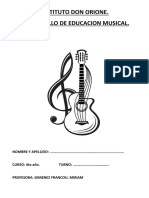 Cuadernillo de Musica 2023-1
