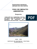 Estudio de Impacto Ambiental