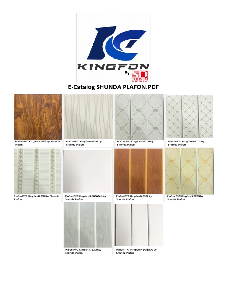 E-Catalog Shunda Plafon 2022 PDF | PDF