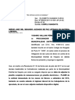 Subsano DEMANDA CUSCO OBLIGACION DE DAR SUMA DE DINERO Otro