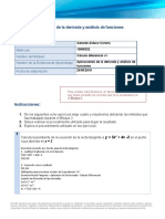 Aplicaciones de La Derivada