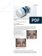 La Toxina Botulínica (Botox) para Las Arrugas Faciales - American Academy of Ophthalmology