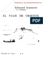 El Viaje de Oriente (Le Corbusier) PDF