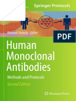 Human Monoclonal Antibodies Methods and Protocols - Michael Steinitz - 2019 PDF