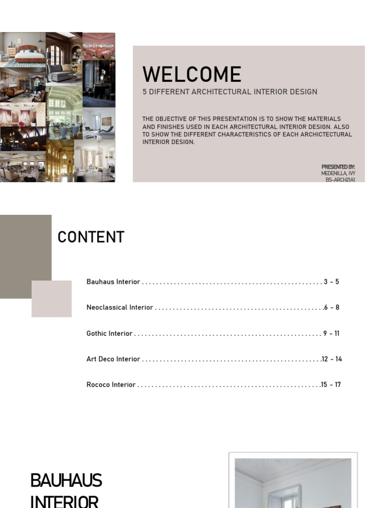Gothic and Art Deco Design Overview | PDF | Furniture | Art Deco