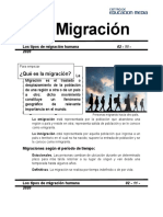 La Migración, Nota Periodistica