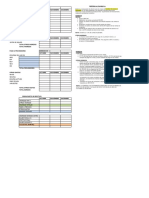 Presupuesto de Efectivo - La Paloma Excel