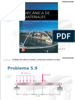 Tema 3, U1 1.2, Ejercicio 2, Grafico Momento Flector y Esfuerzo Cortante