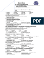 SMNHS 2nd Quarterly Oral Communication Assessment