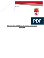 Manual Instalacion Spss Windows PDF