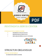 Service Center & Product Knowledge