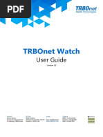 TRBOnet Watch User Guide v3.2