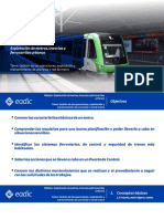 Presentación - M8T3 - Gestión de Las Operaciones, Explotación y Mantenimiento de Una Línea o Red de Metro - CE