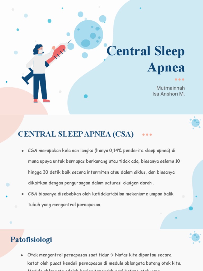 Memahami Central Sleep Apnea (CSA) | PDF