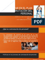 Seminario 3 Participar en El Plan de Conratción Del Pesonal