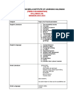 Term Ii Syllabus (Vi-Viii) - 2022-2023