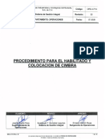 OPS-AP14 Procedimiento para El Habilitado y Colocación de Cimbra Rev. 00 PDF