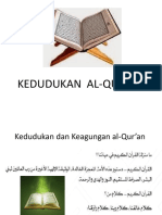 Kedudukan Al-Qur'an