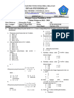 S0al Usp Matematika Kelas Xii 2023