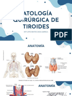 Patología Quirurgica de Tiroides PDF