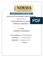Tanuj Bohra - HRM - Individual Assignment PDF