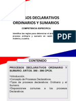 4 Tema 2 Procesos Declarativos Ordinario y Sumario