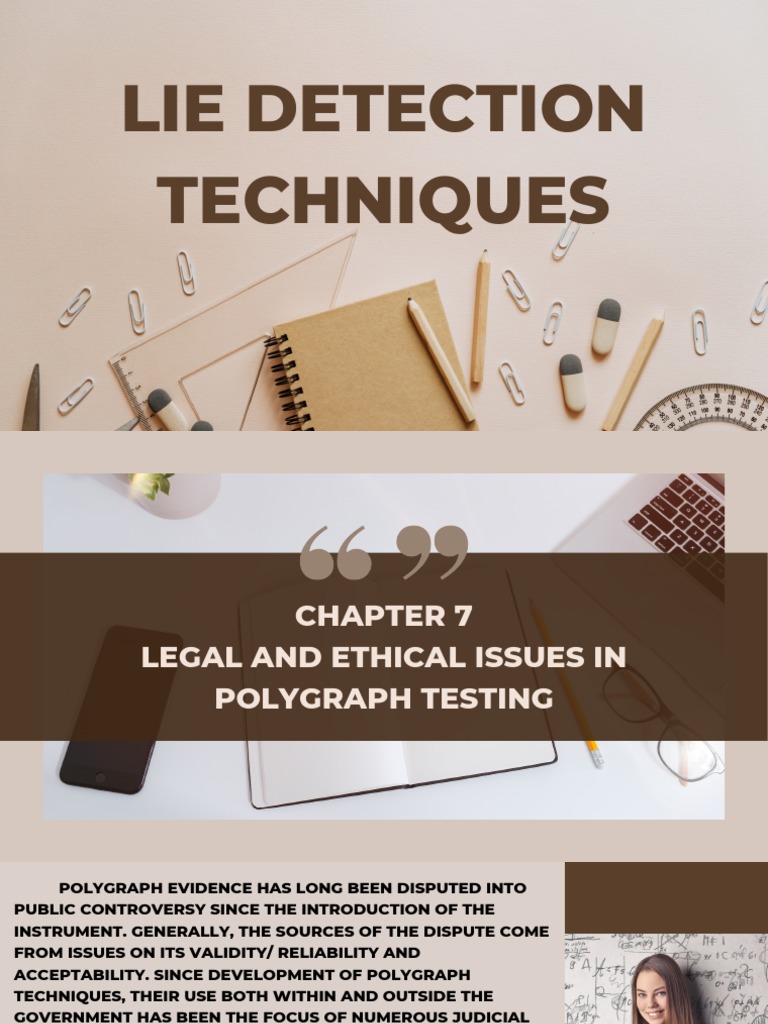 Legal and Ethical Issues in Polygraph Testing | PDF | Polygraph ...