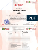 Sertifikat Webinar Kesehatan - Muhammad Junaedi PDF