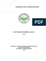 RPS Multimedia Pembelajaran 2023 PDF