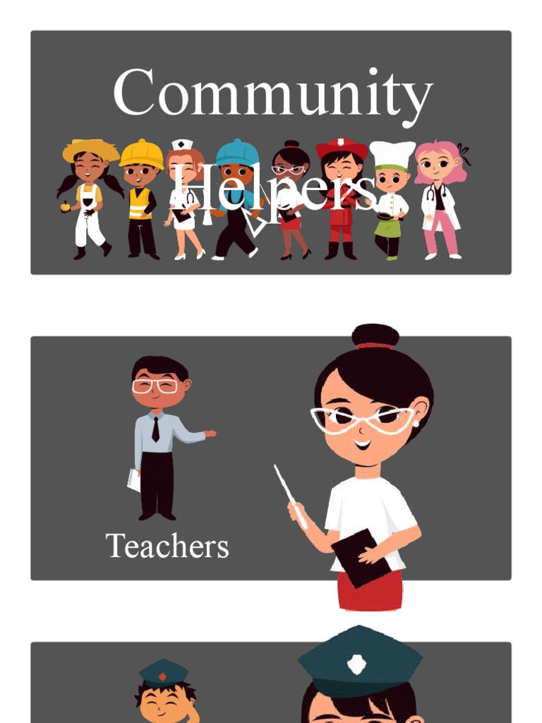 Community Helpers Presentation Pdf