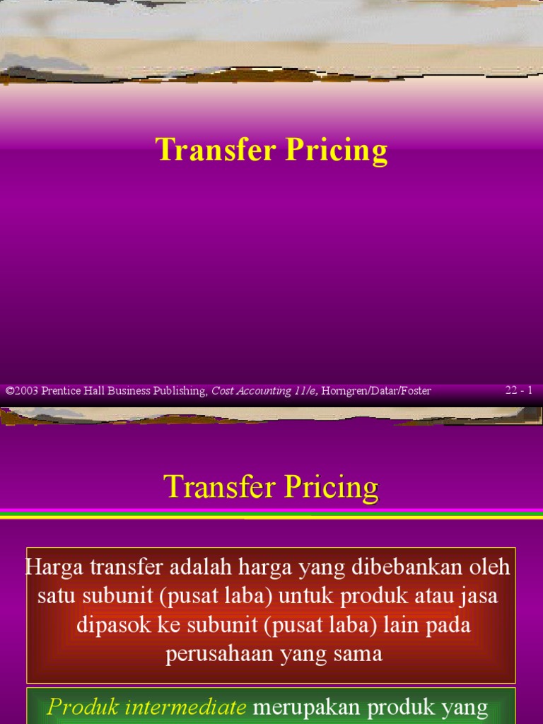 Metode Transfer Pricing PDF