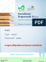 Sosialisasi Eraporsmk