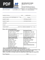 4's Registration Form 11-12 With Enrichment