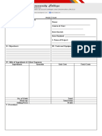 Project plan illustration template