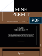 Mine Permit