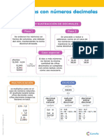 Lámina - 130-160 Operaciones Con Números Decimales