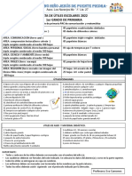 Lista de Utiles 2022 1er Grado Eva DNJ PDF